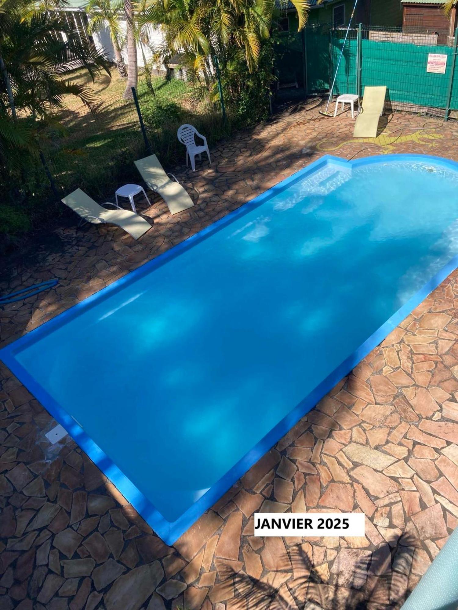 Les Bungalows Les Vanilliers, Sud Sauvage Avec Piscine Saint-Joseph Esterno foto