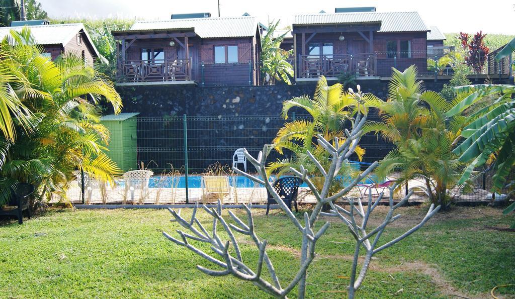 Les Bungalows Les Vanilliers, Sud Sauvage Avec Piscine Saint-Joseph Esterno foto