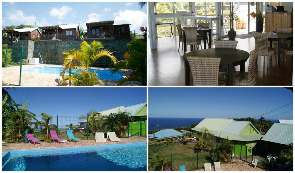 Les Bungalows Les Vanilliers, Sud Sauvage Avec Piscine Saint-Joseph Esterno foto