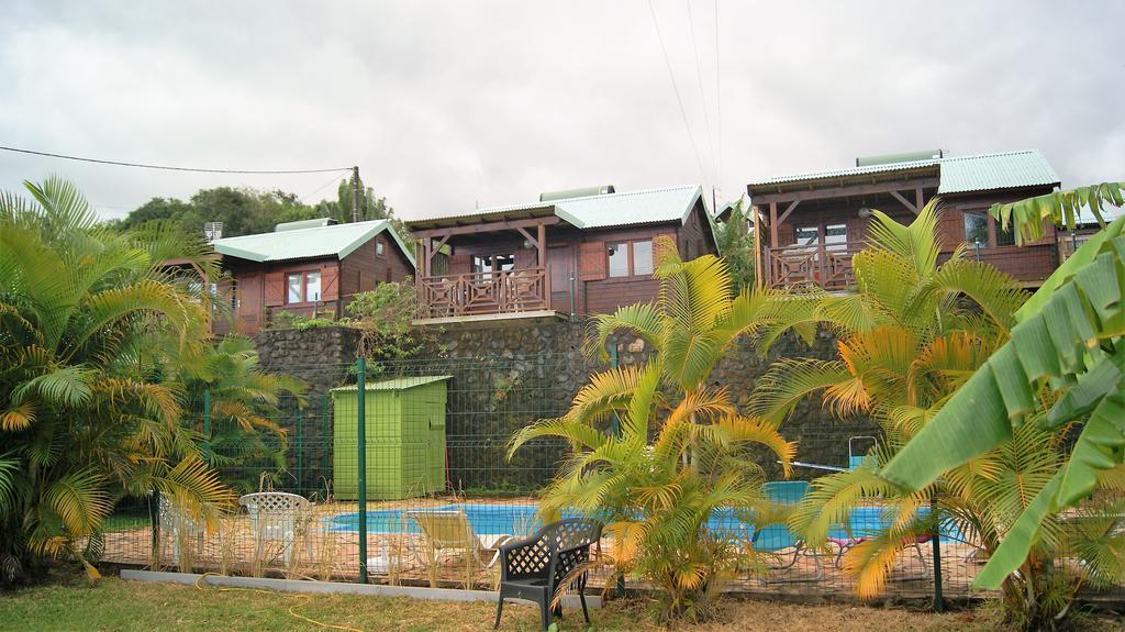 Les Bungalows Les Vanilliers, Sud Sauvage Avec Piscine Saint-Joseph Esterno foto