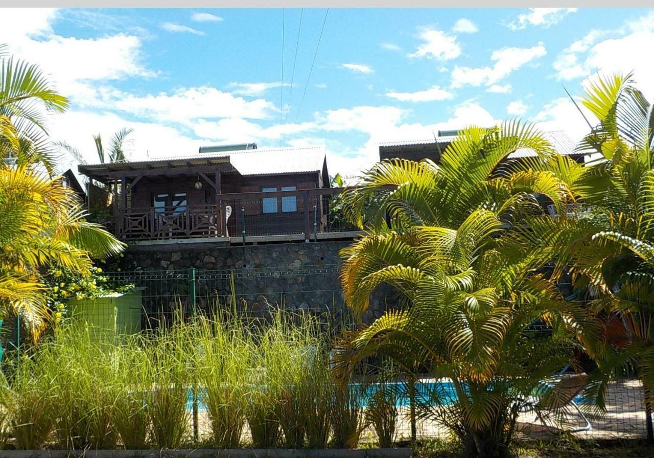 Les Bungalows Les Vanilliers, Sud Sauvage Avec Piscine Saint-Joseph Esterno foto